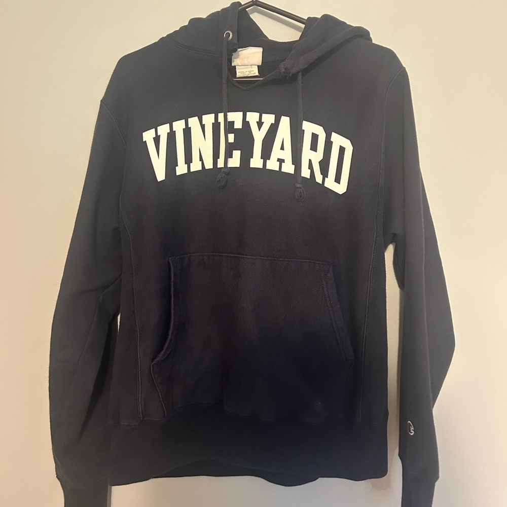 Champion Navy Hoodie Sweater
